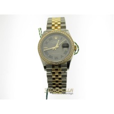 Rolex Datejust 36mm ref. 126283RBR-0021 Jubilee acciaio oro giallo 18kt Wimbledon nuovo